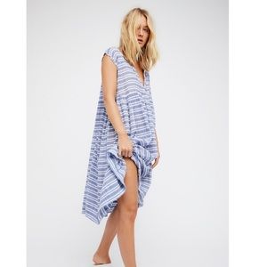 Oversized lightweight free people dress
